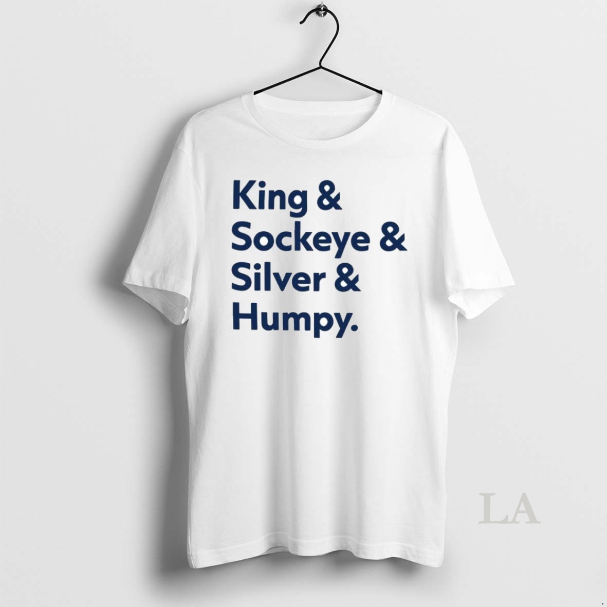 Original Seattle Mariners Salmon Run King And Sockeye And Silver And Humpy Shirt