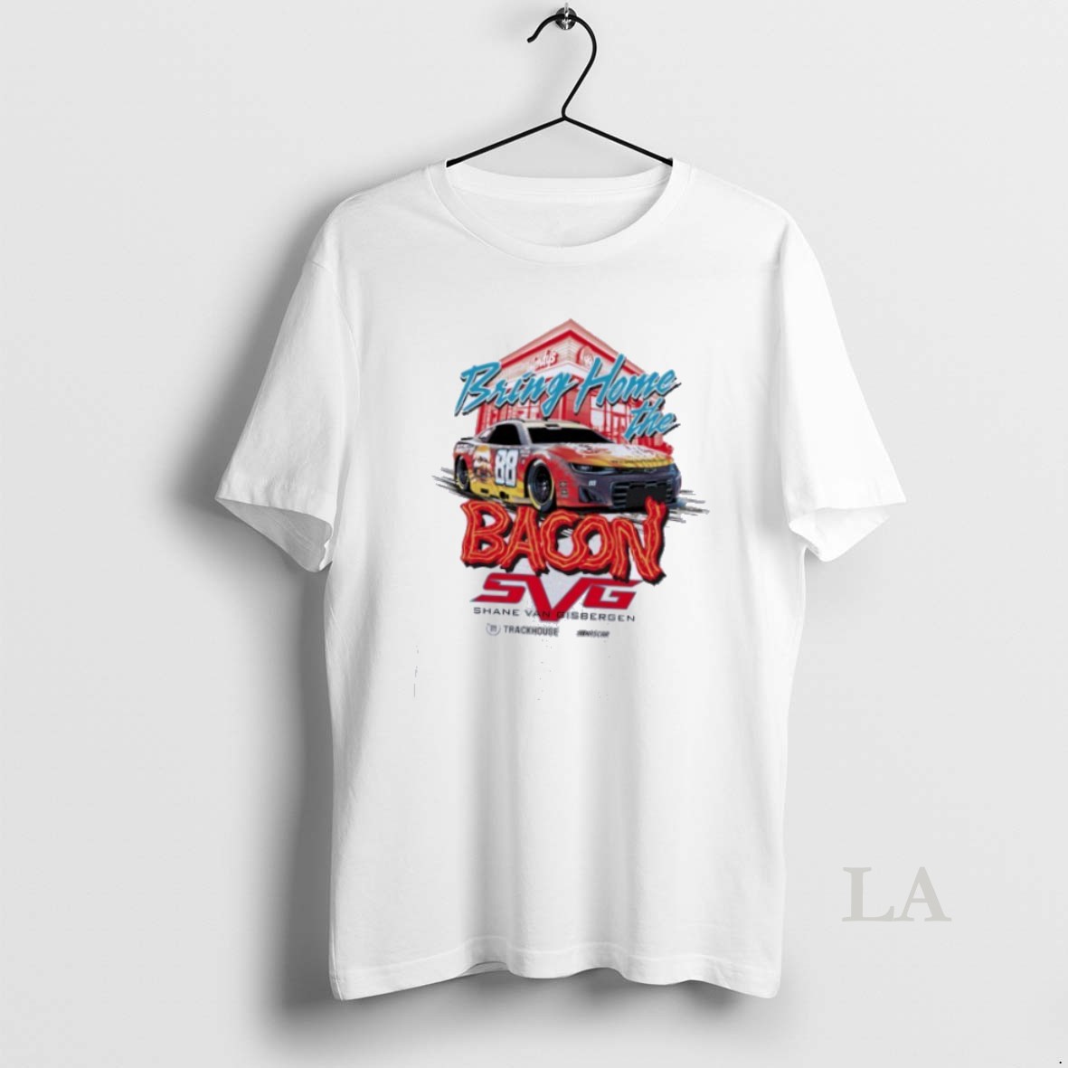 Original Shane Van Gisbergen 88 Bring Home The Baconator Trackhouse Shirt