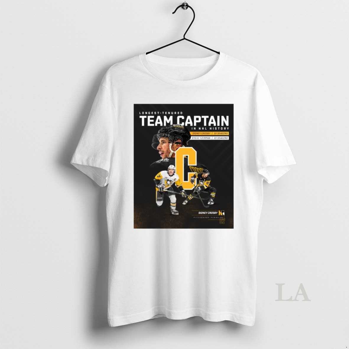 Original Sidney Crosby Longest Tenured Team Captain Pittsburgh Penguins In Nhl History Shirt