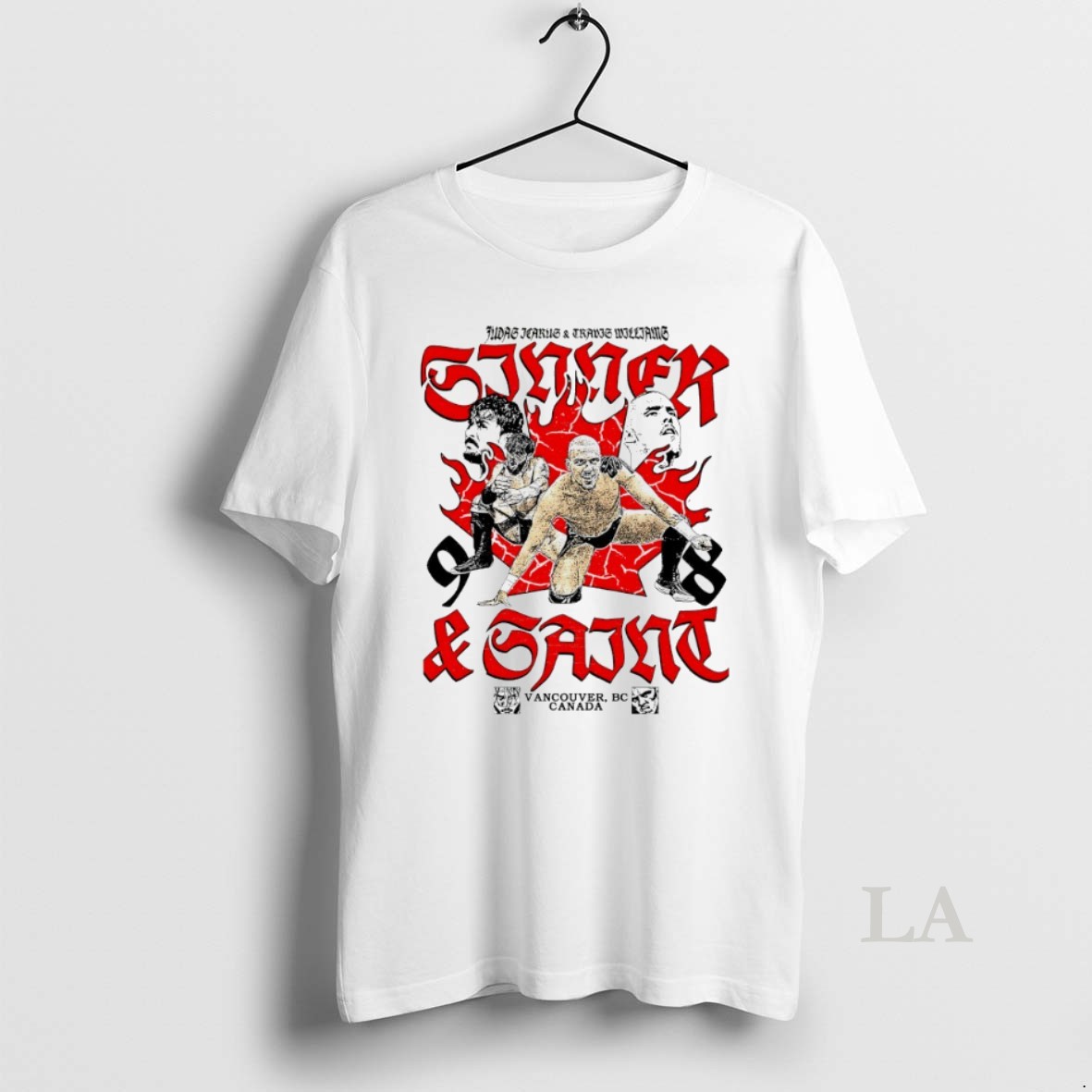 Original Sinner And Saint Judas Icarus Travis Williams Vancouver British Columbia Canada Shirt