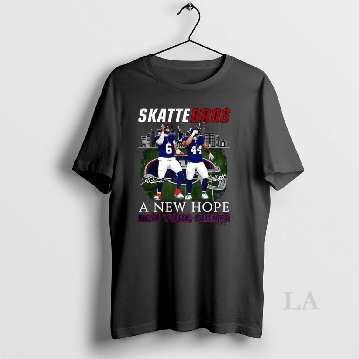 Original Skatte Bros A New Hope New York Giants Signature Shirt