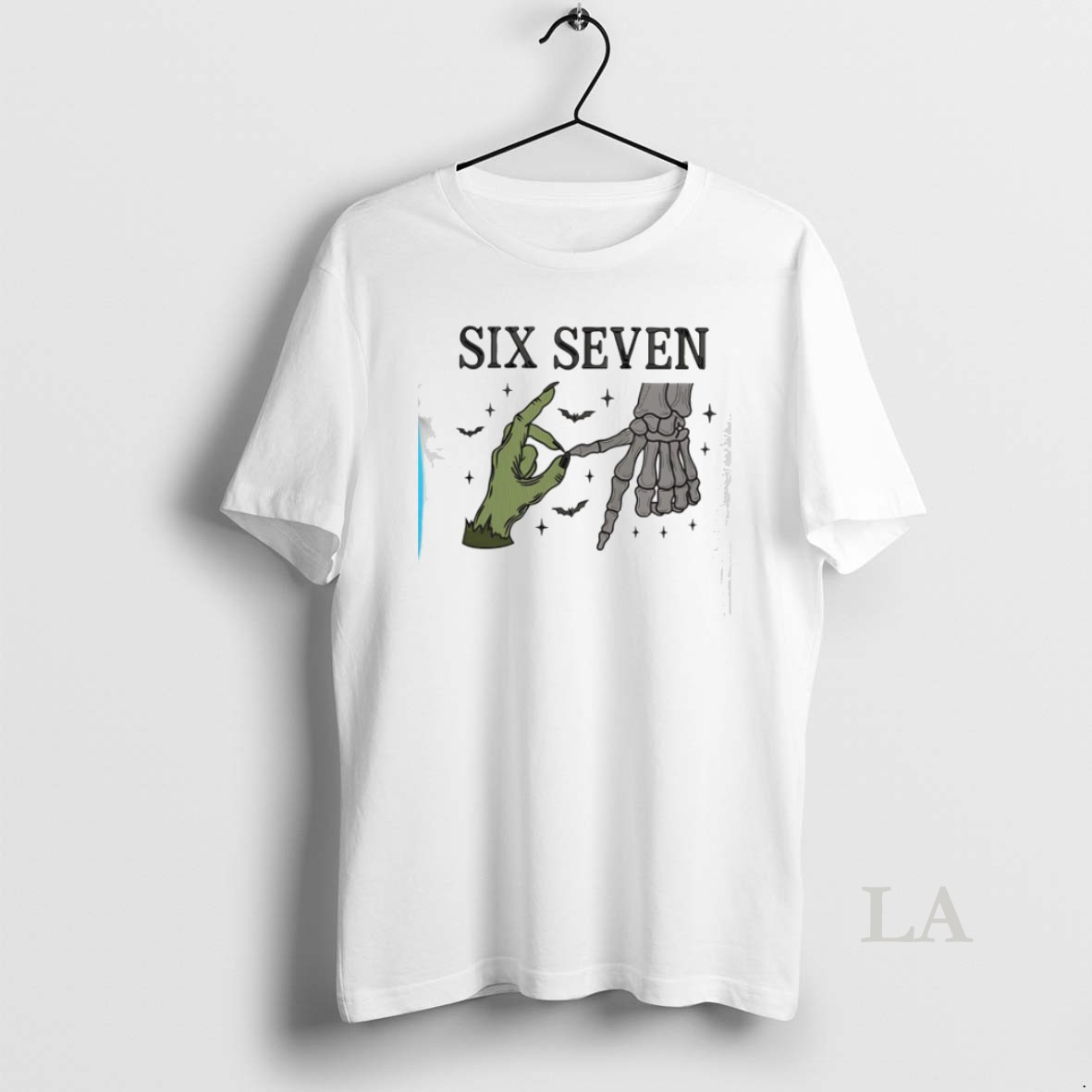 Original Skeleton Ssix Seven Hands Halloween Shirt