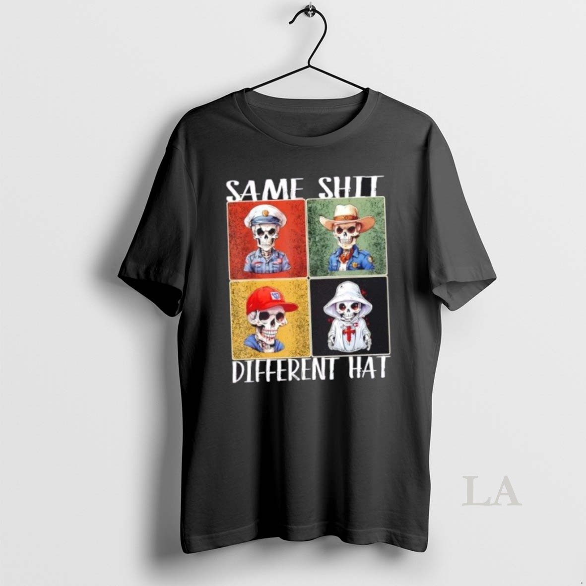 Original Skeletons Same Shit Different Hat Shirt