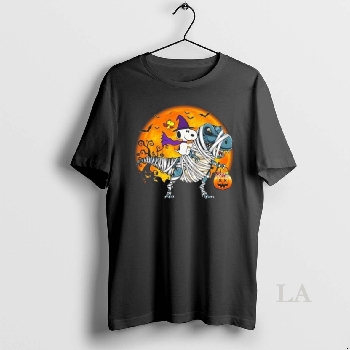 Original Snoopy Ride T Rex Halloween 2025 Shirt