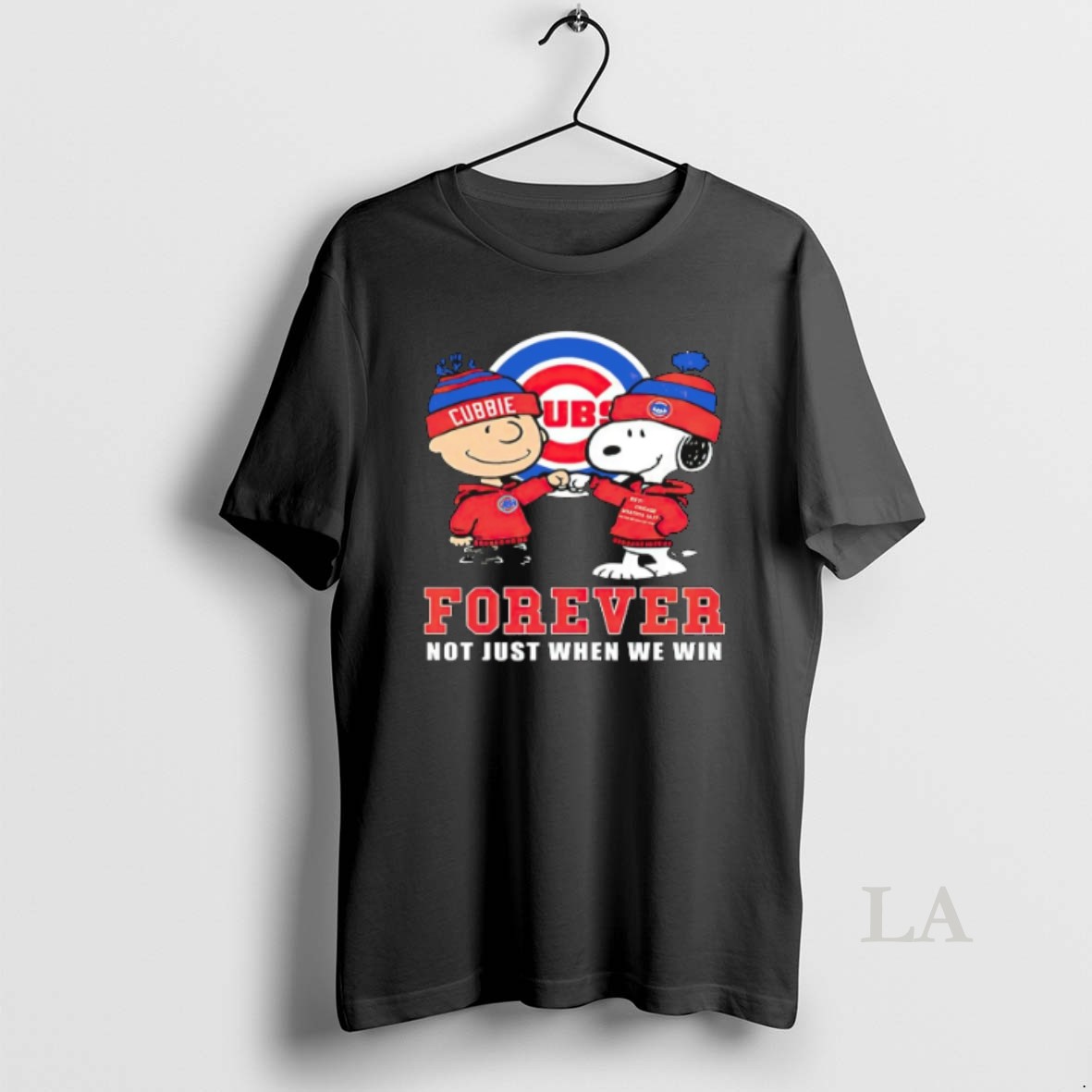 Original Snoopy And Charlie Brown Chicago Cubs Forever Not Just When We Win Cubbie Chicago Shirt