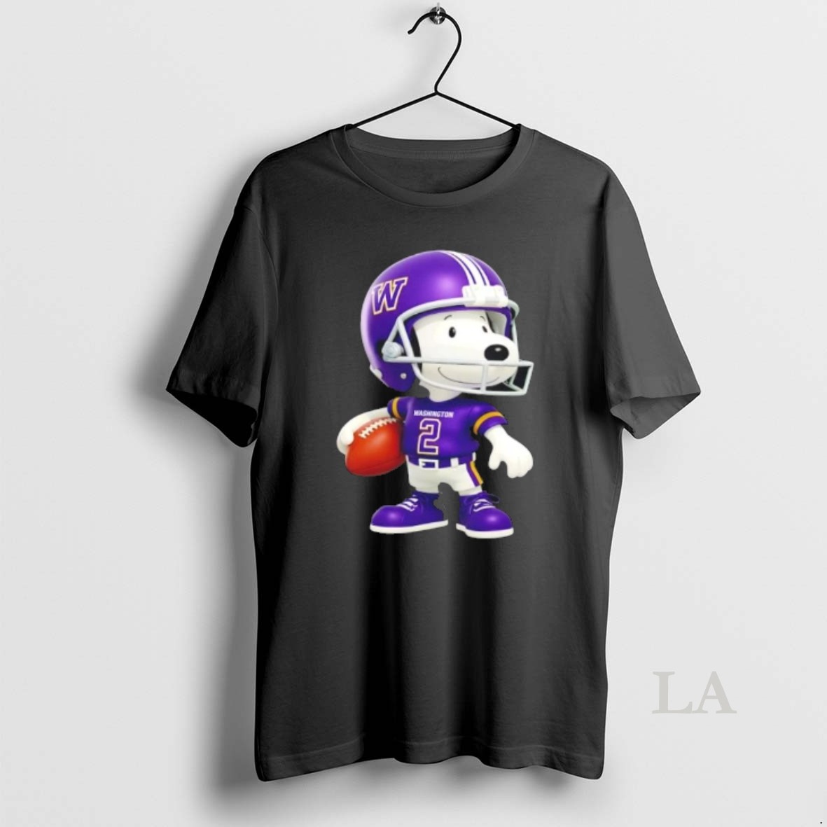 Original Snoopy Is Holding A Ball And Smiling At Washington Huskies Fans Shirt 2