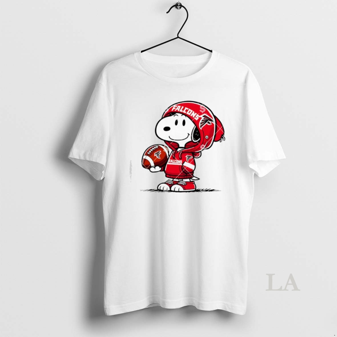 Original Snoopy Wears Atlanta Falcons Logo Shirt