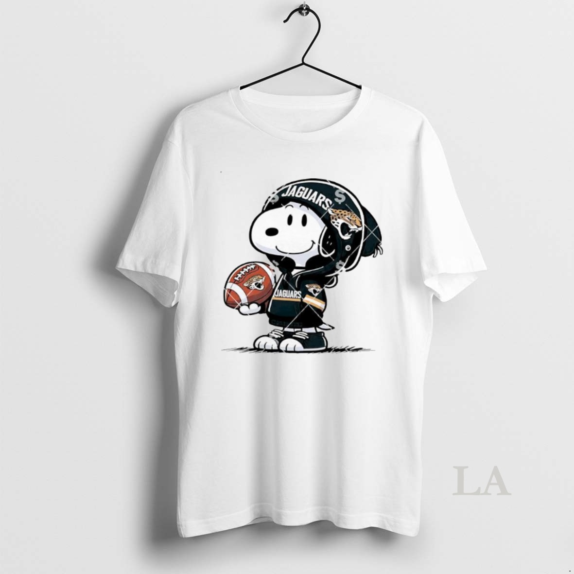 Original Snoopy Wears Jacksonville Jaguars Logo Shirt