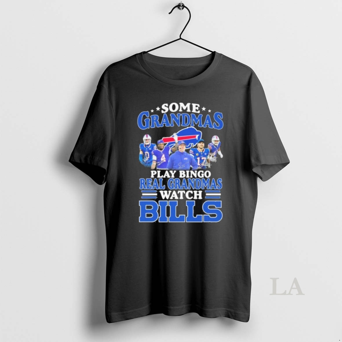 Original Some Grandmas Team Play Bingo Real Grandmas Watch Bills Shirt