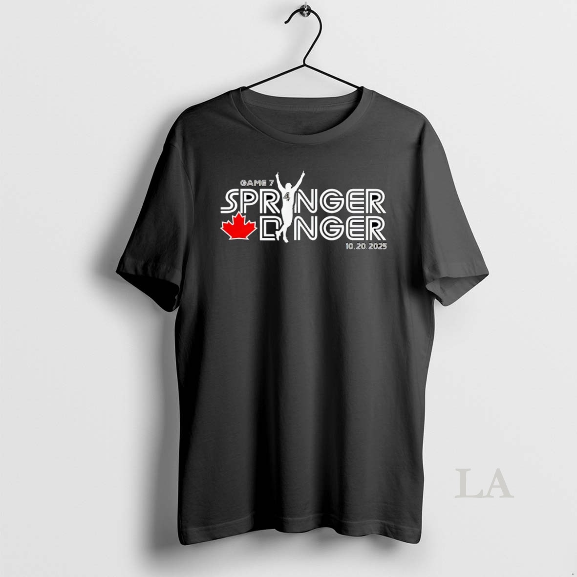 Original Springer Dinger Toronto Blue Jays Baseball Game 7 2025 Shirt