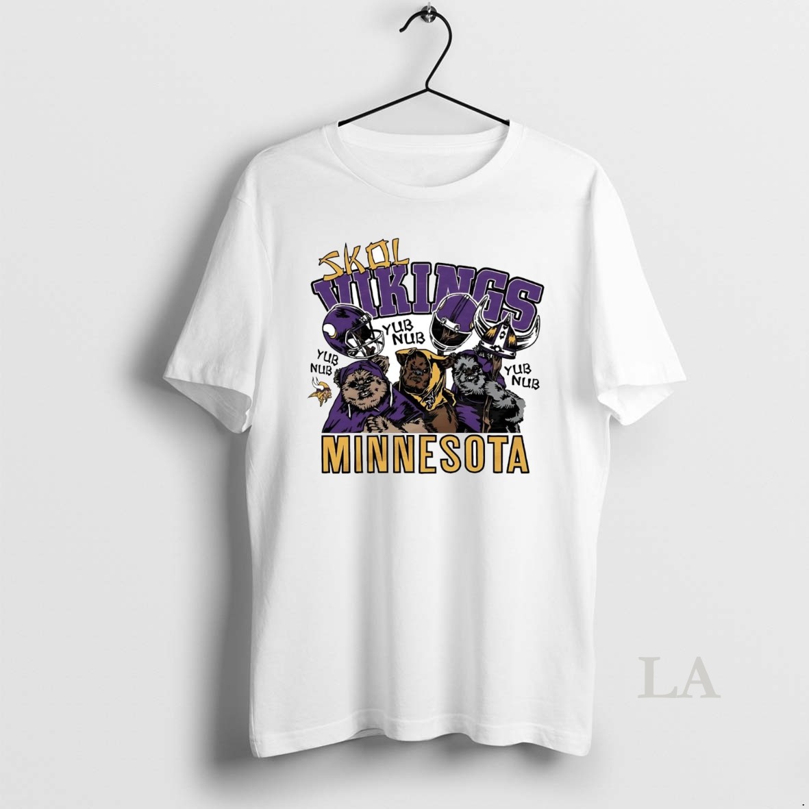 Original Star Wars Minnesota Vikings Skol Light Side Shirt