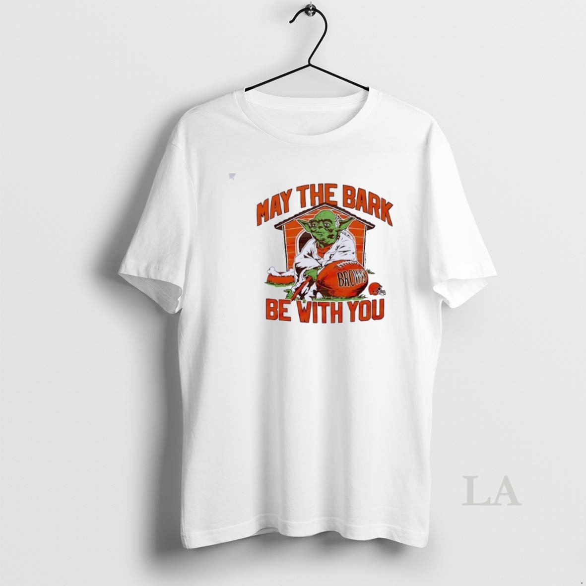Original Star Wars X Cleveland Browns Light Side May The Bank Be With You Shirt