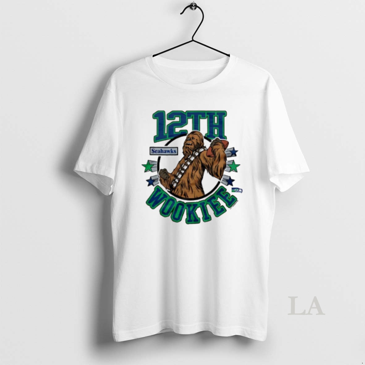 Original Star Wars X Seattle Seahawks 12th Wookiee Light Side Shirt