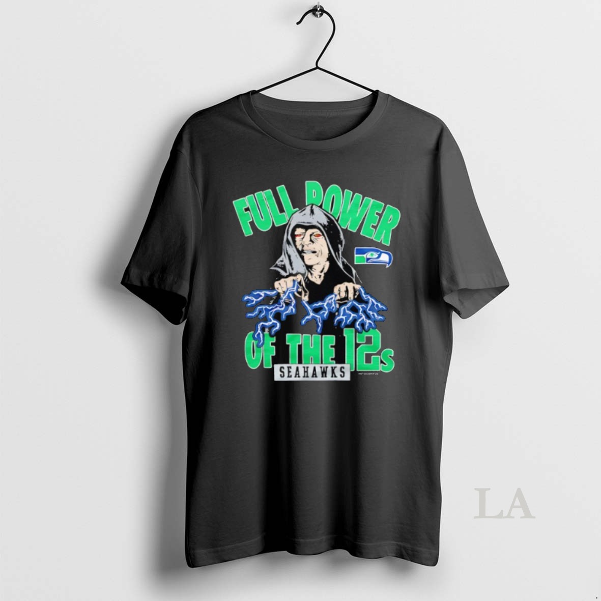 Original Star Wars X Seattle Seahawks Darth Sidious Full Power Of The 12s Shirt 2