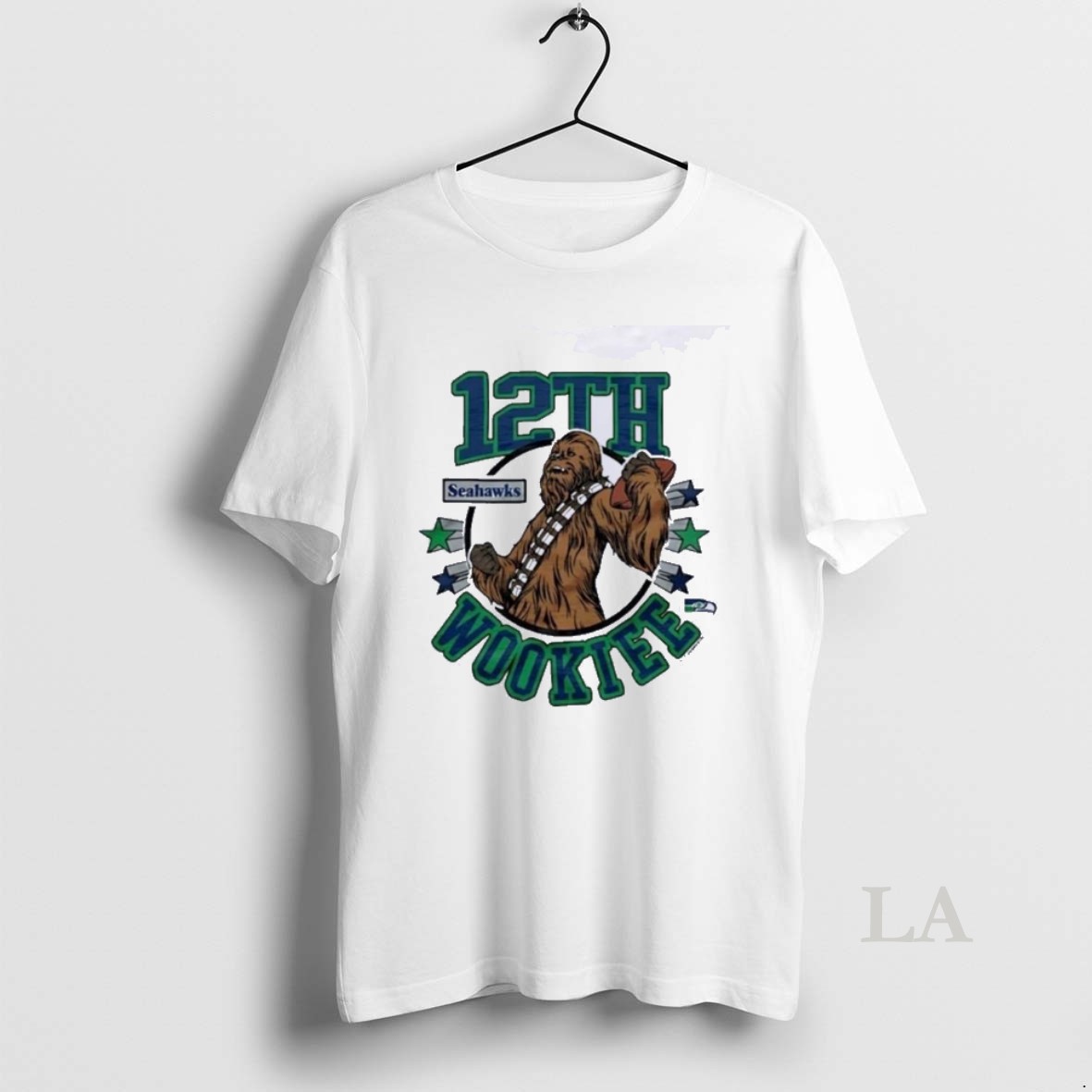 Original Star Wars X Seattle Seahawks Light Side 12th Wookiee Shirt