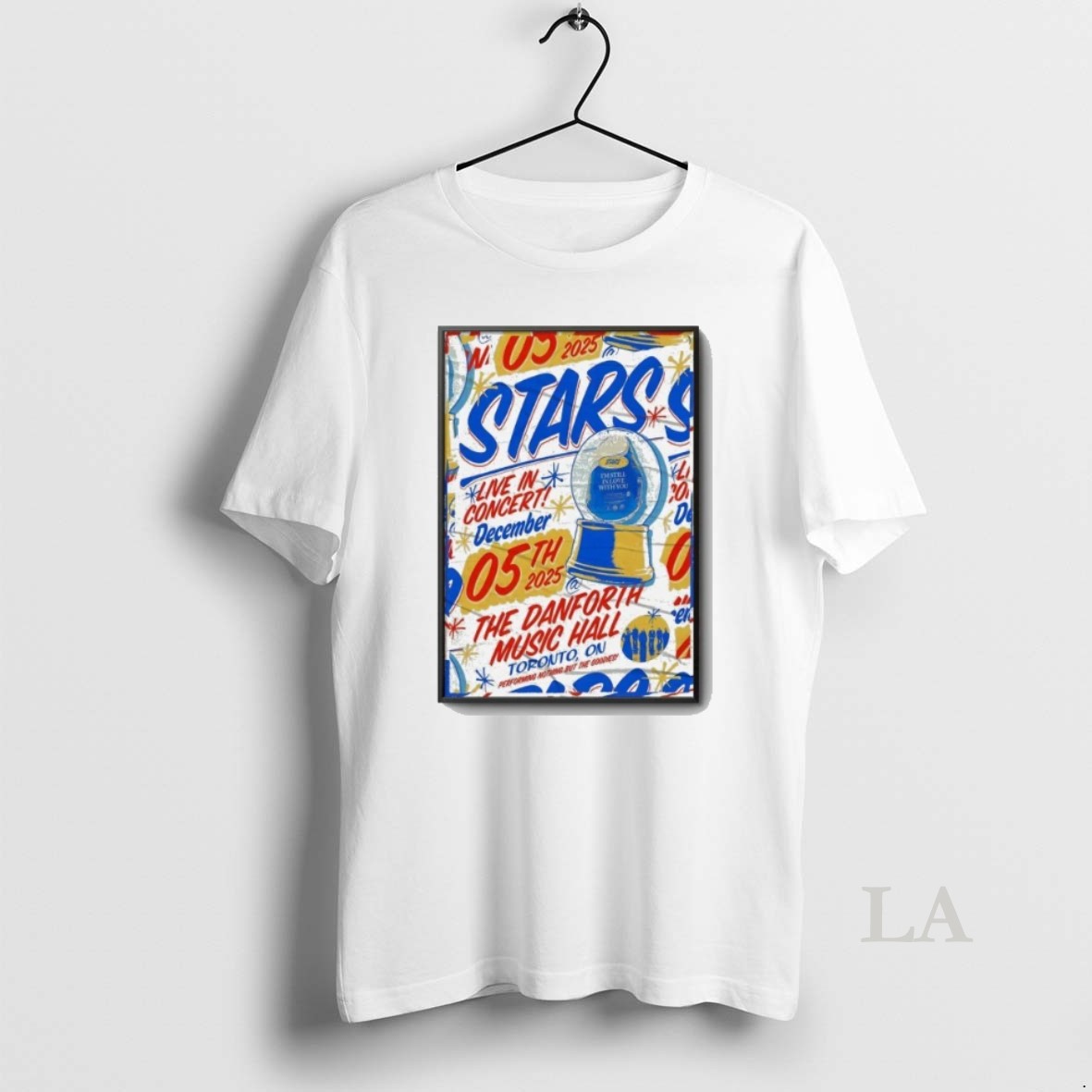 Original Stars Dec 5 2025 The Danforth Music Hall In Toronto On Shirt