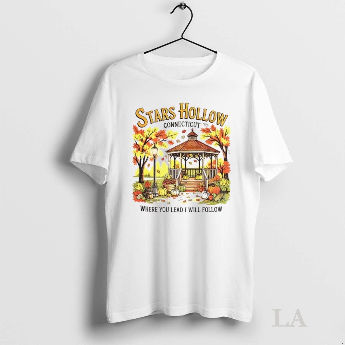 Original Stars Hollow Connecticut Where You Lead I Will Follow Vintage Shirt