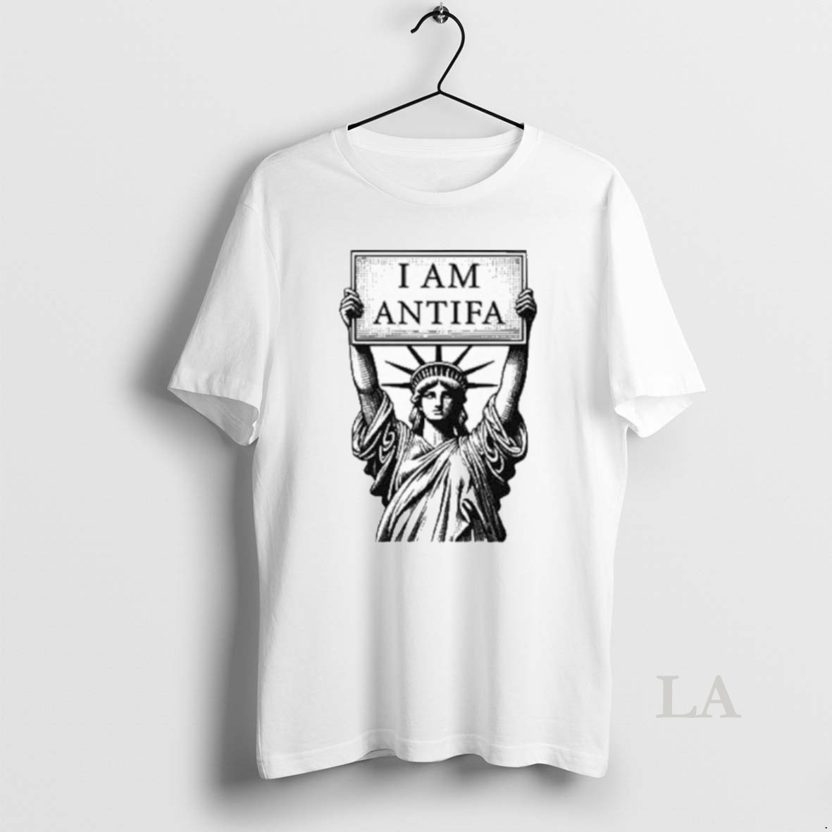 Original Statue Of Liberty I Am Antifa Shirt