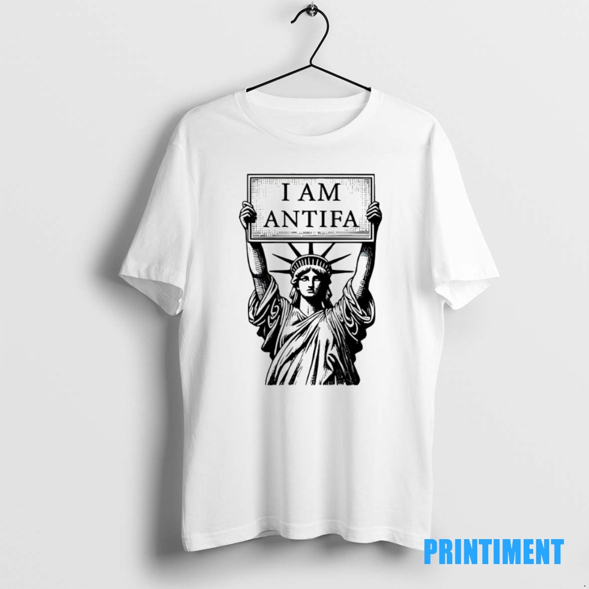 Official Statue Of Liberty I Am Antifa Tee Sweater Hoodie