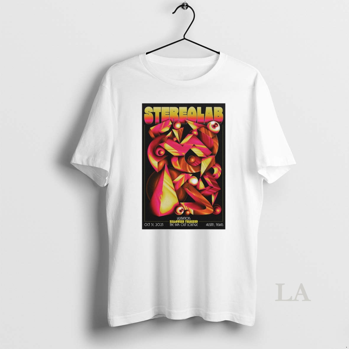 Original Stereolab October 31 2025 The Far Out Lounge In Austin Texas Shirt