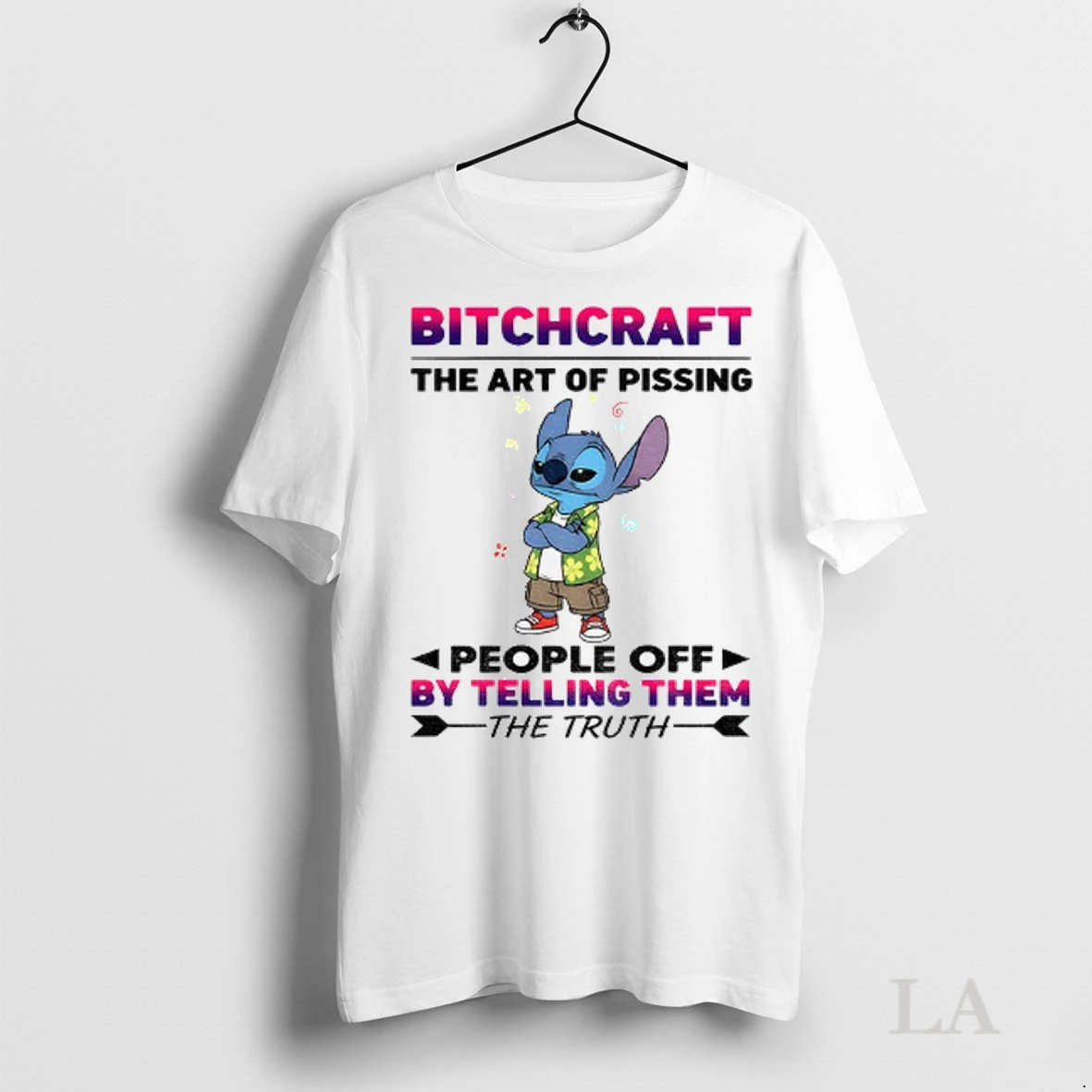 Original Stitch Bitchcraft The Art Of Pissing People Off By Telling Them The Truth Shirt