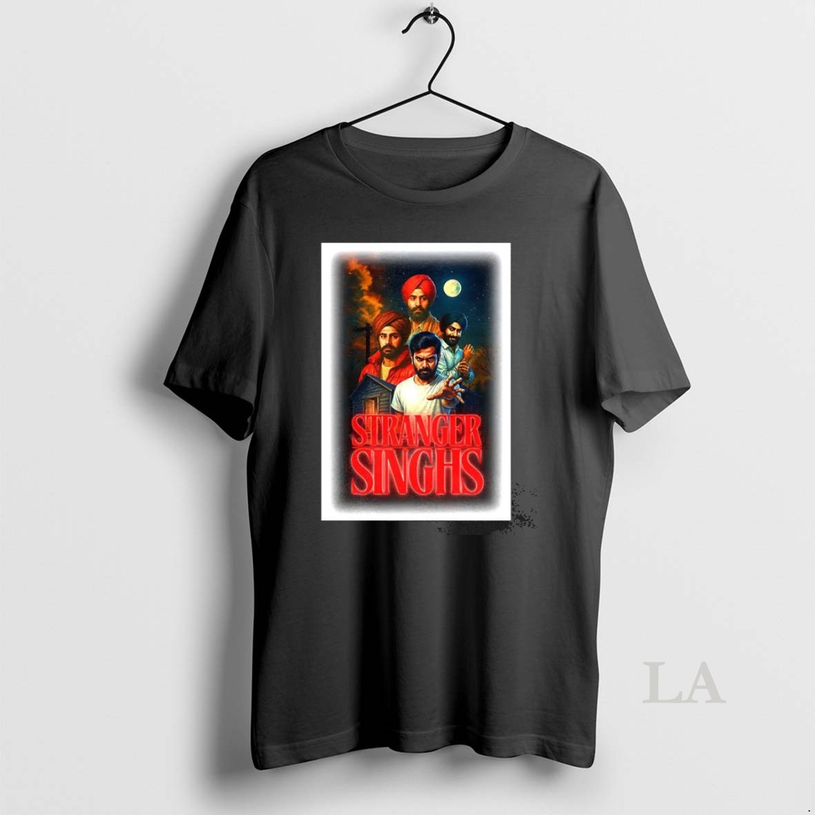 Original Stranger Singhs Indian Stranger Thingstv Series Parody Shirt