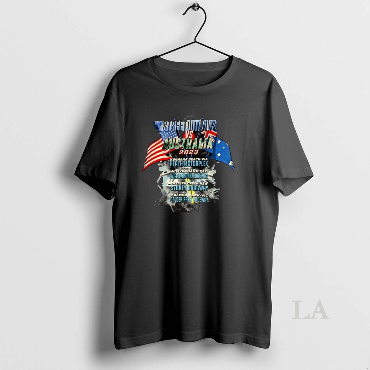 Original Street Outlaws Usa Vs Australia Flag Shirt
