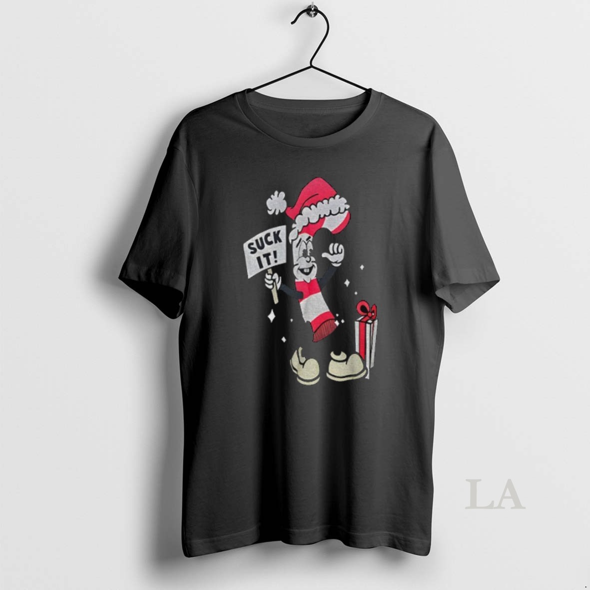 Original Suck It Santa Hat Christmas Shirt