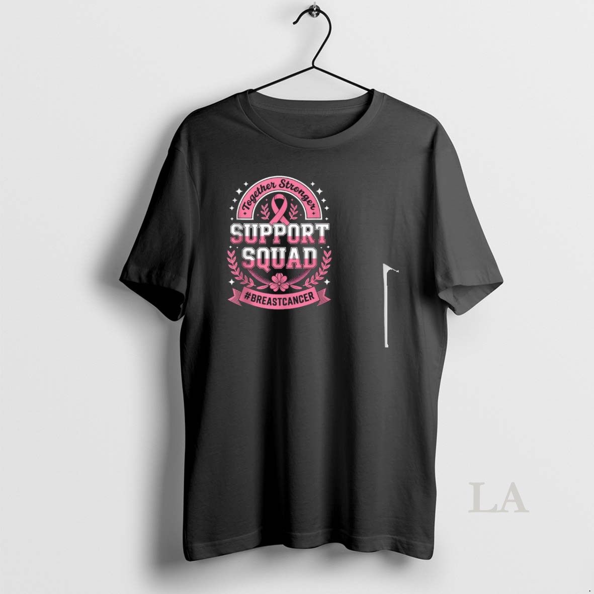 Original Support Squad Breast Cancer Awareness Month Pink Ribbon Shirt