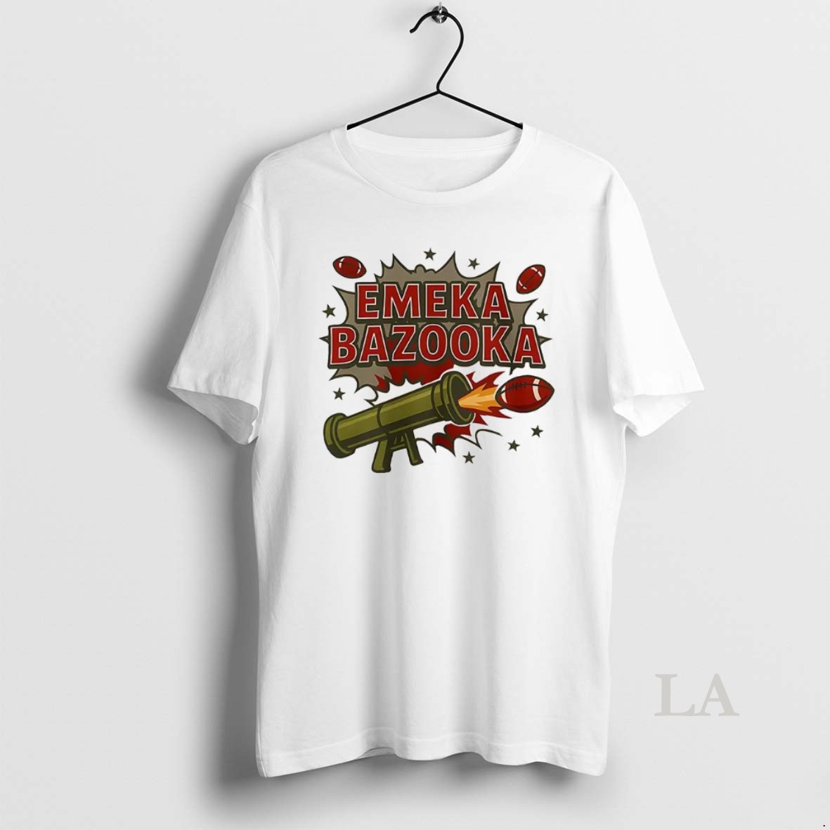 Original Tampa Bay Buccaneers Football Emeka Bazooka Shirt