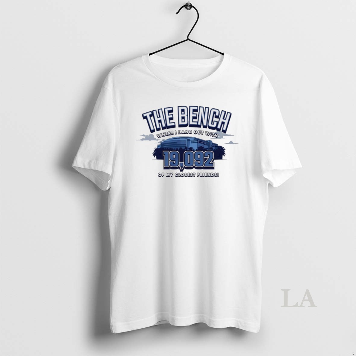 Original Tampa Bay Lightning The Bench Where I Hang Out With 19092 Of My Closest Friends Shirt