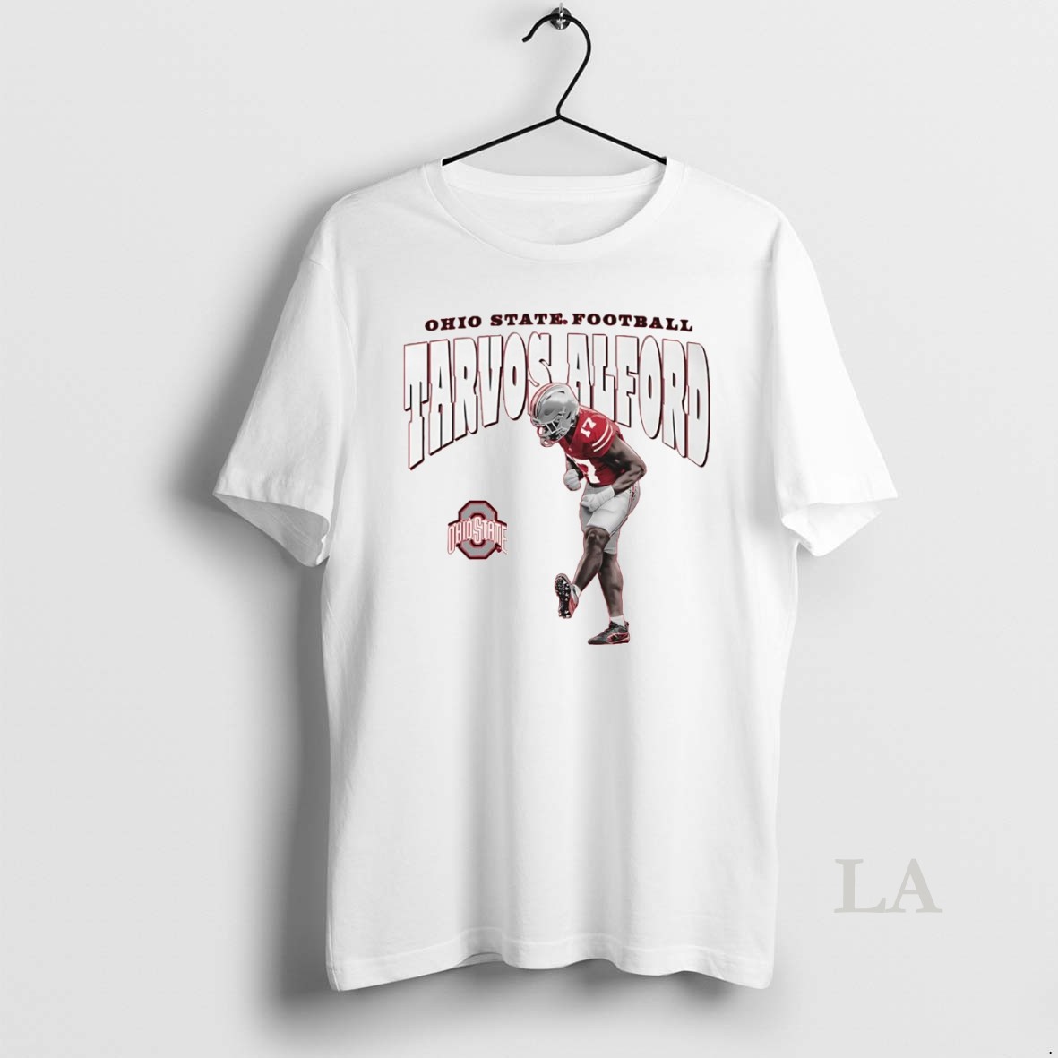 Original Tarvos Alford Illustrated Celebration Ohio State Football Shirt