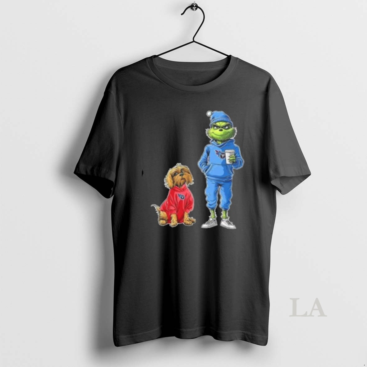 Original Tennessee Titans Grinch And Dog Christmas Football 2025 Shirt