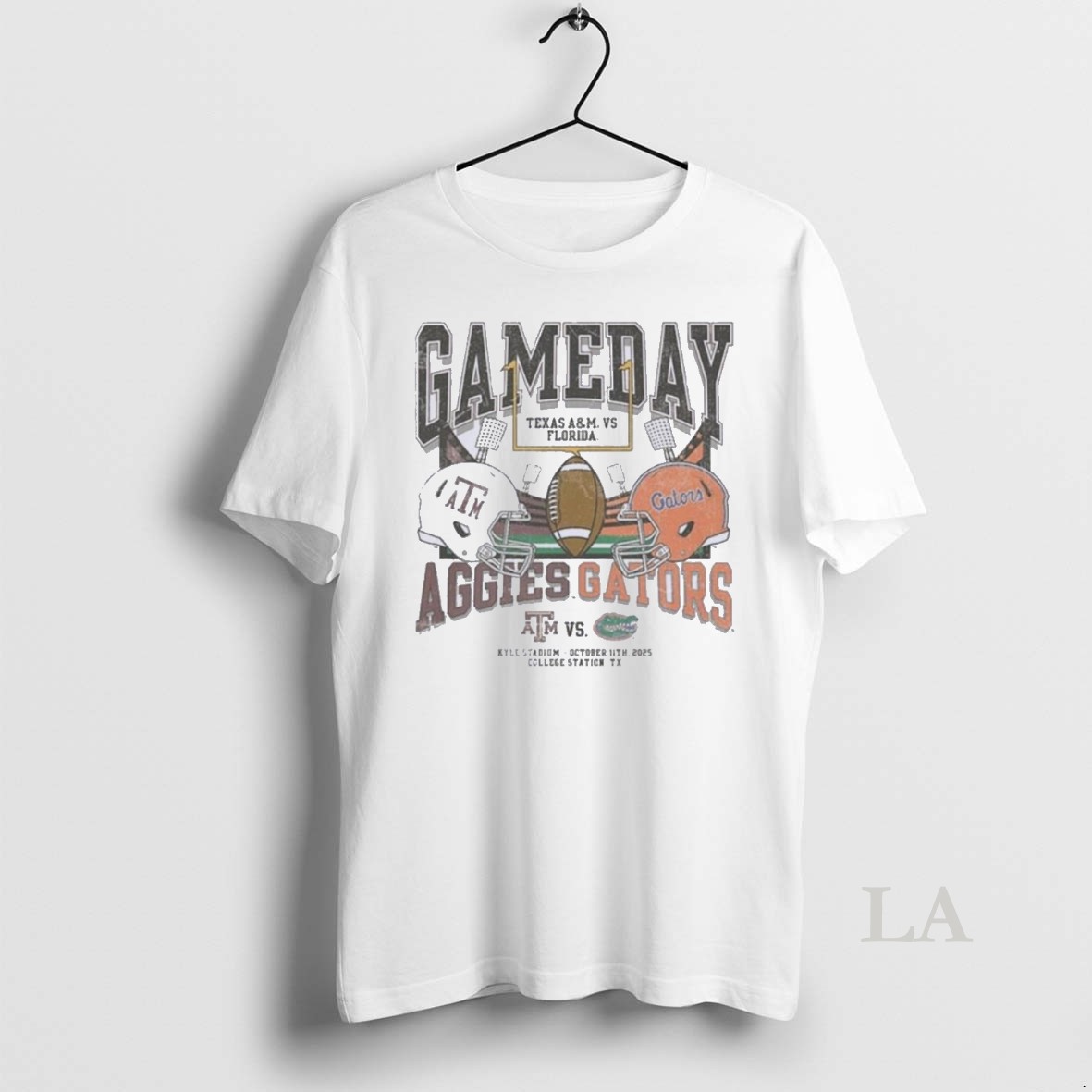 Original Texas Am Vs Florida 2025 Gameday Matchup Helmet Shirt
