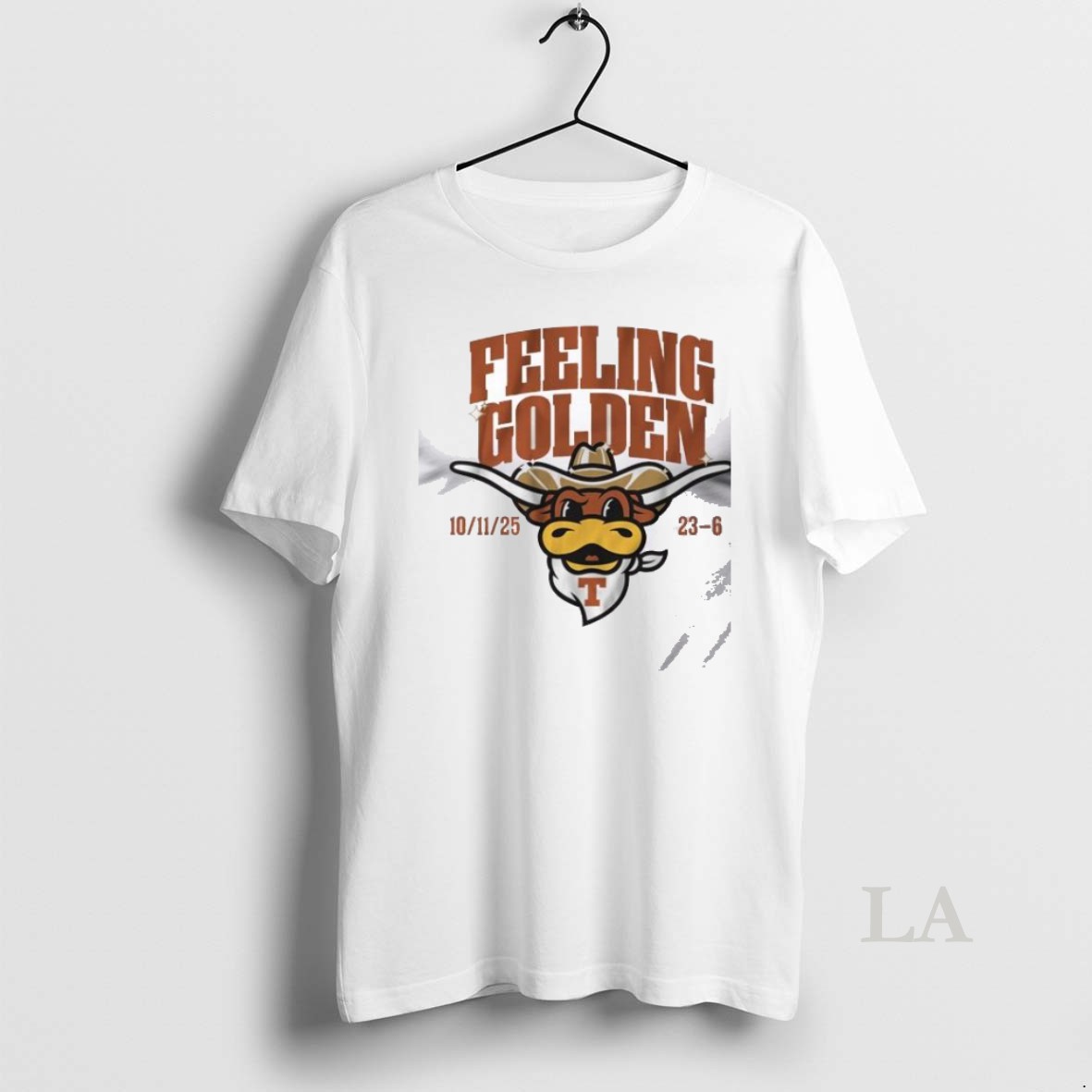 Original Texas Football Feeling Golden 2025 T Men Shirt