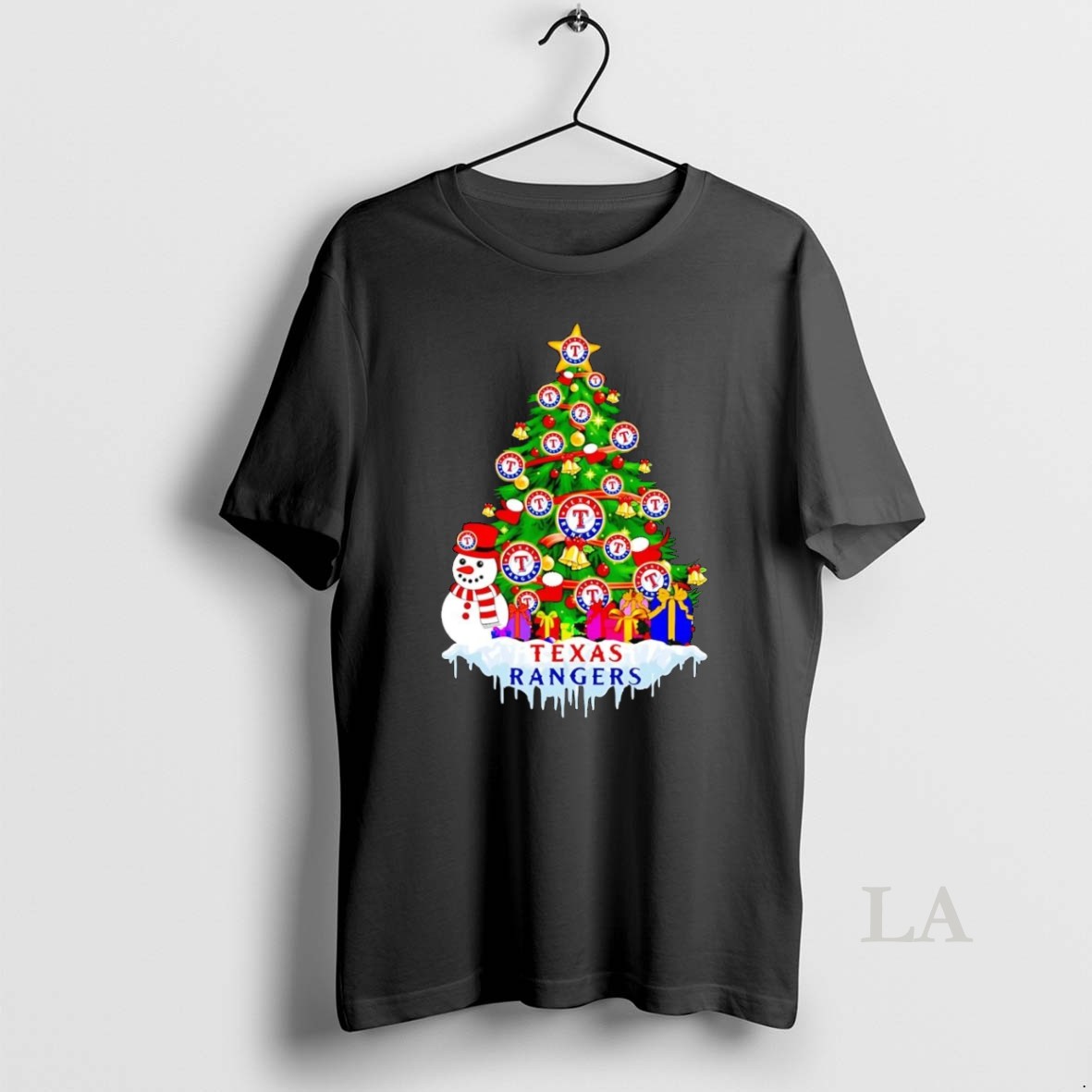 Original Texas Rangers Christmas Tree Shirt