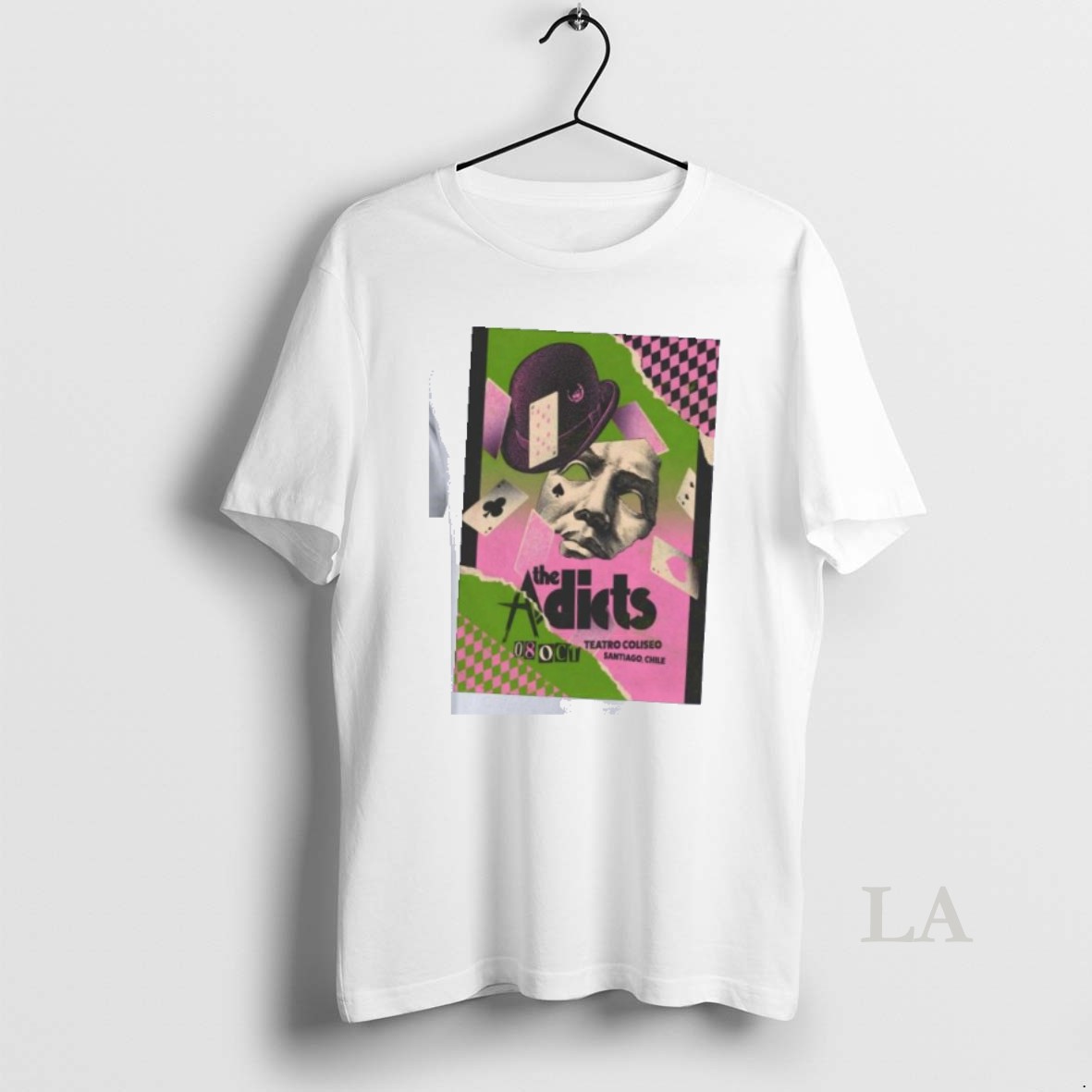 Original The Adicts Santiago Tour On Oct 8 2025 Shirt