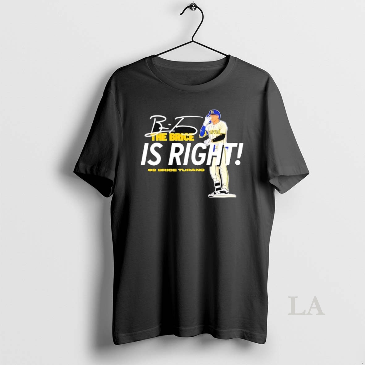 Original The Brice Is Right Milwaukee Brewers Baseball Hash 2 Brice Turang Signature Shirt