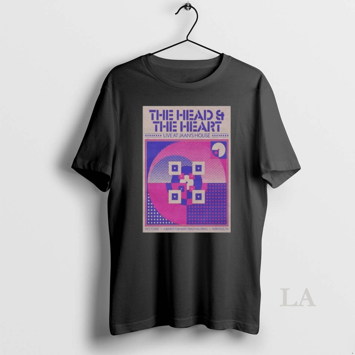 Original The Head And The Heart October 11 2025 Nashville Long Sleve Shirt