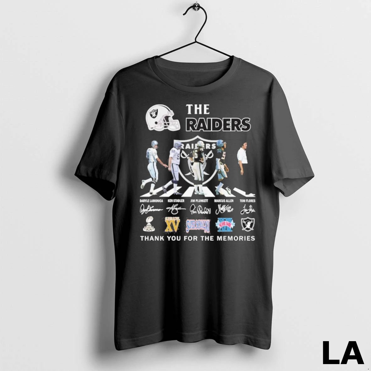 Original The Oakland Raiders Abbey Road 2025 Shirt 2