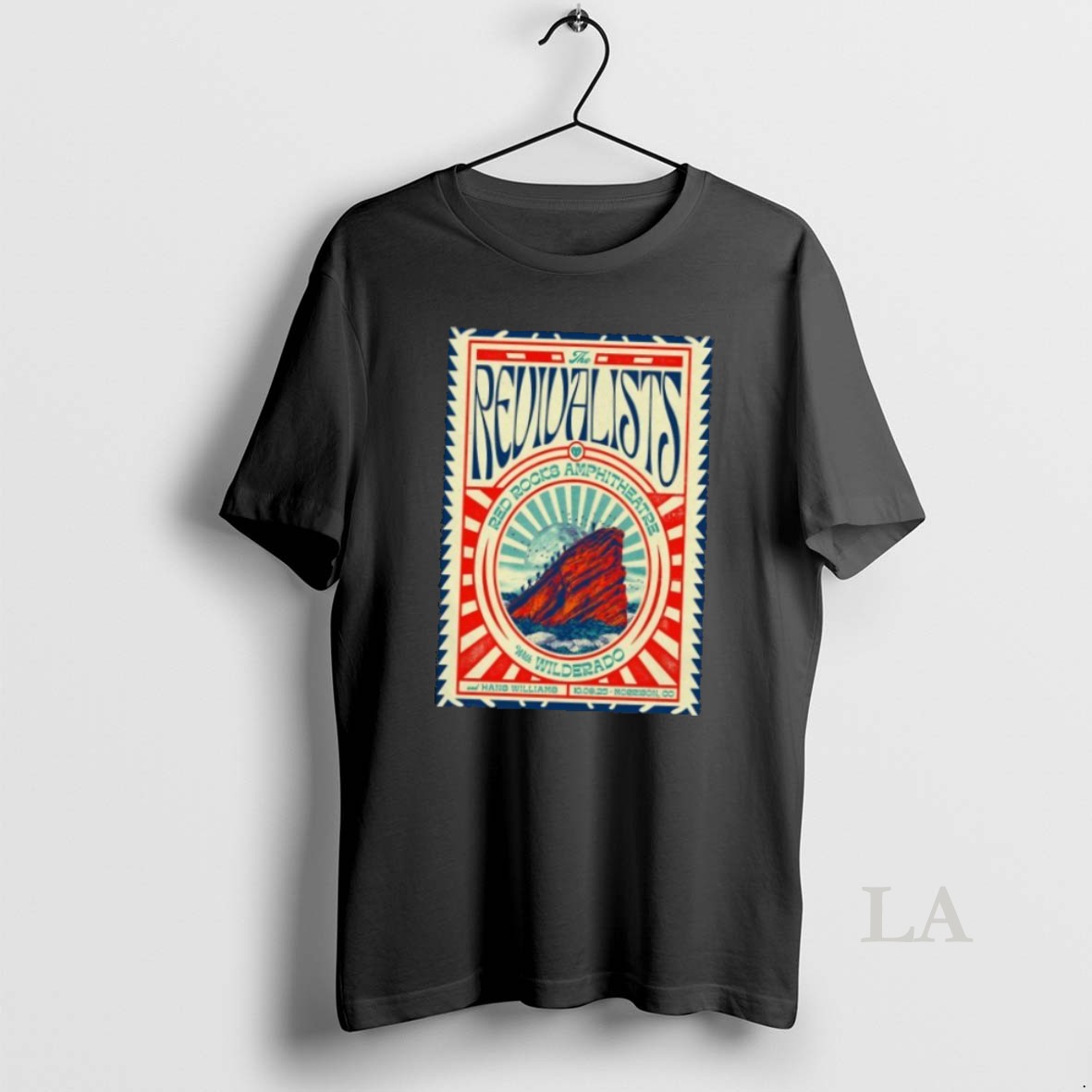 Original The Revivalists October 9 2025 Red Rocks Amphitheatre In Morrison Co Shirt