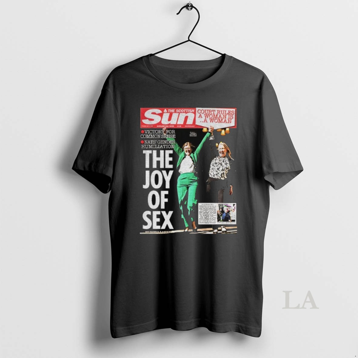 Original The Scottish Sun The Joy Of Sex Court Rules A Woman Is A Woman Shirt