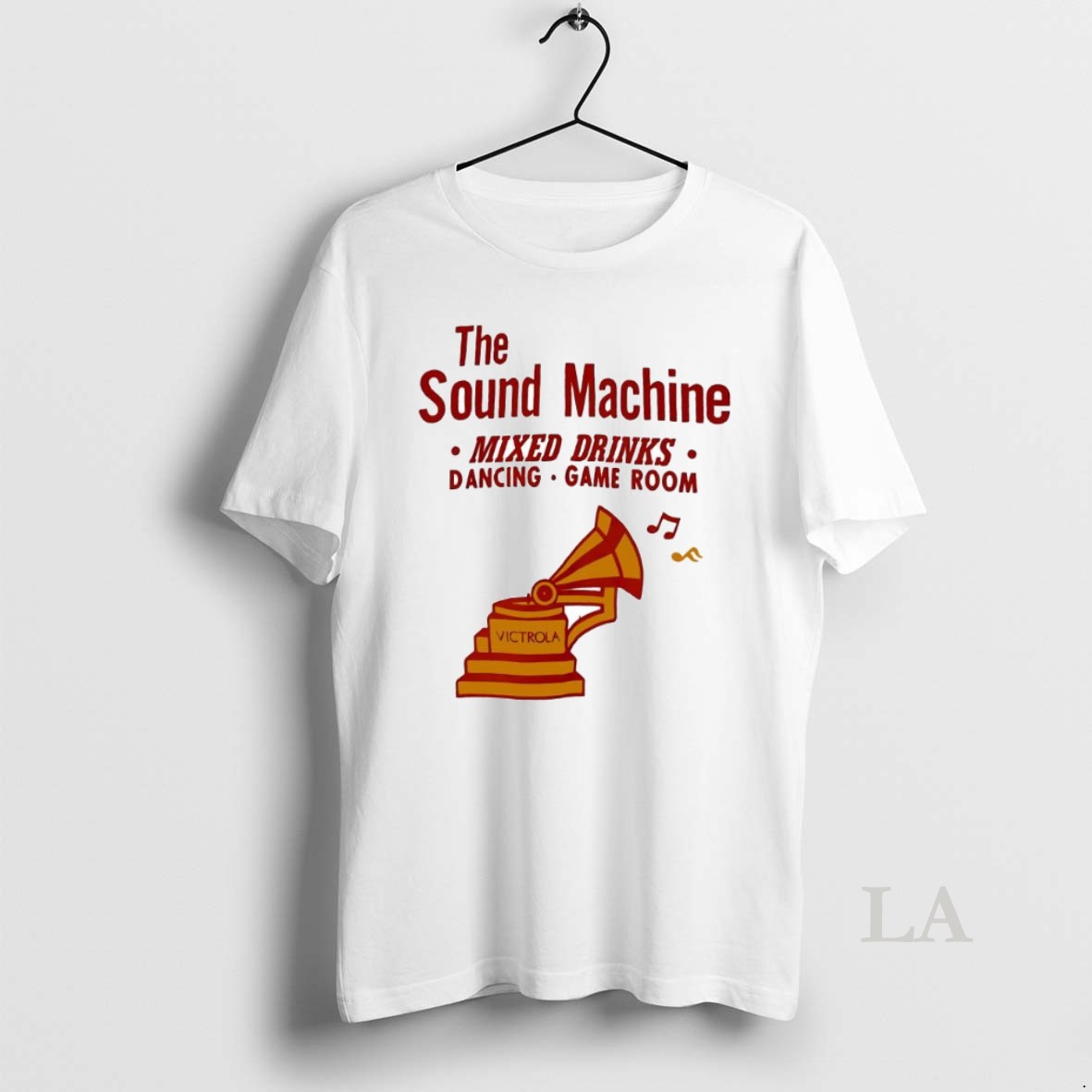 Original The Sound Machine Mixed Drinks Dancing Game Room Vintage Shirt