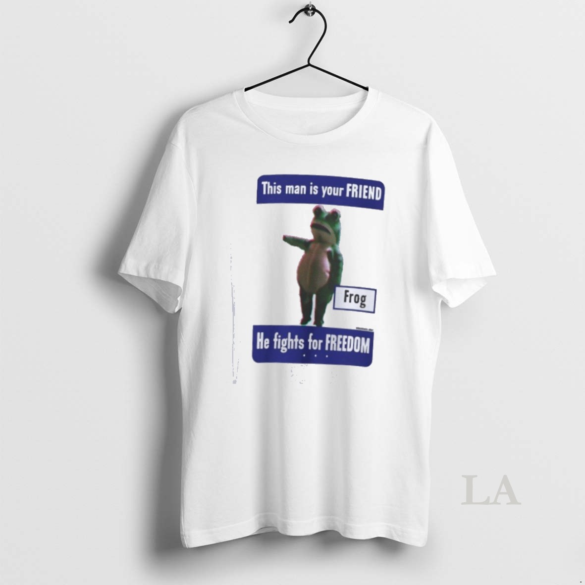 Original This Man Is Your Friend He Fights For Freedom Portland Frog Anti Ice Shirt 2