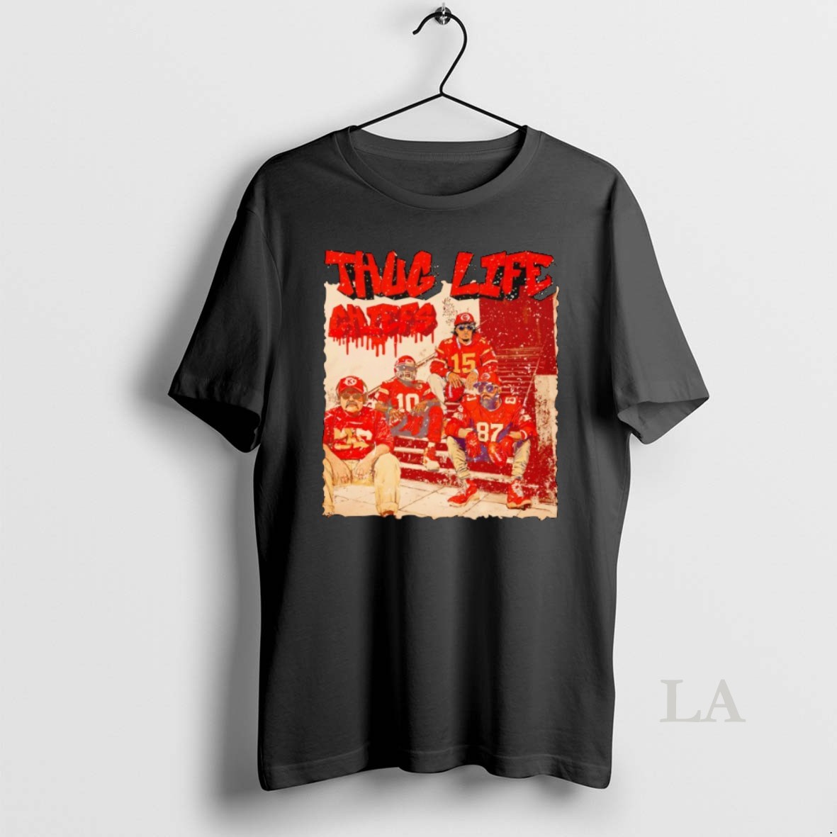 Original Thug Life Kansas City Chiefs Football Shirt