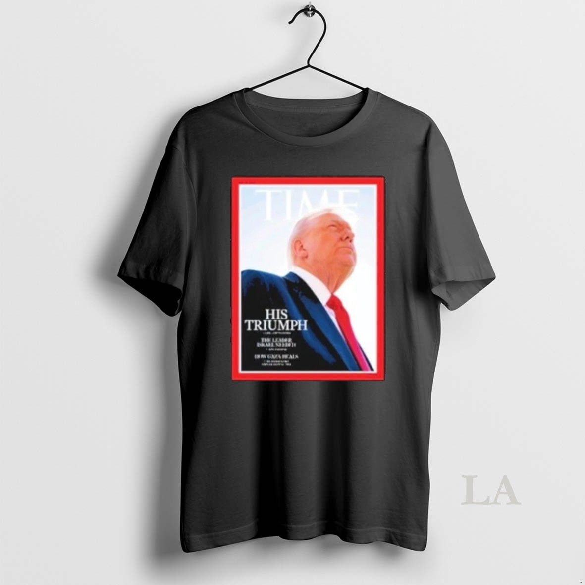 Original Time Cover His Triumph 2025 Shirt
