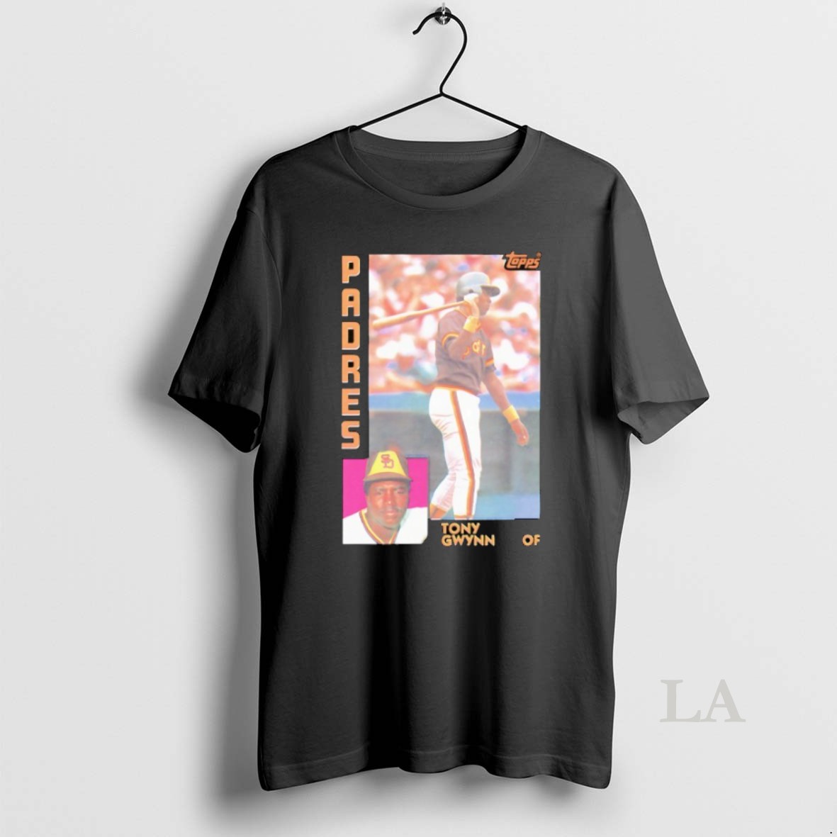 Original Tony Gwynn San Diego Padres Baseball Card Player Vintage Shirt