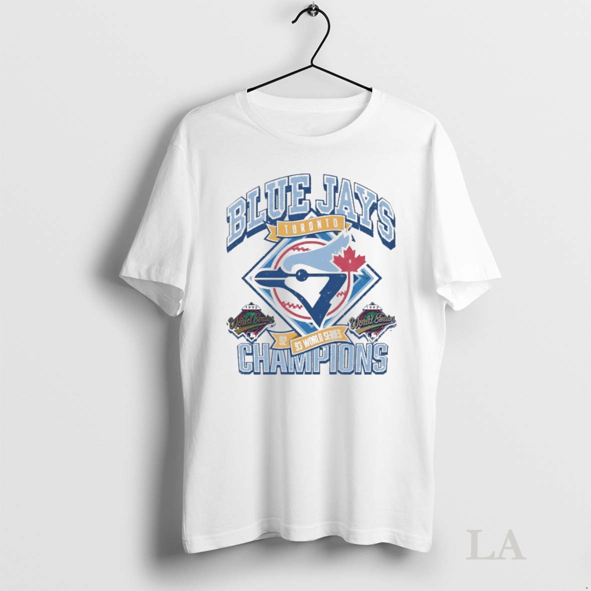 Original Toronto Blue Jays 92 93 World Series Champions Shirt