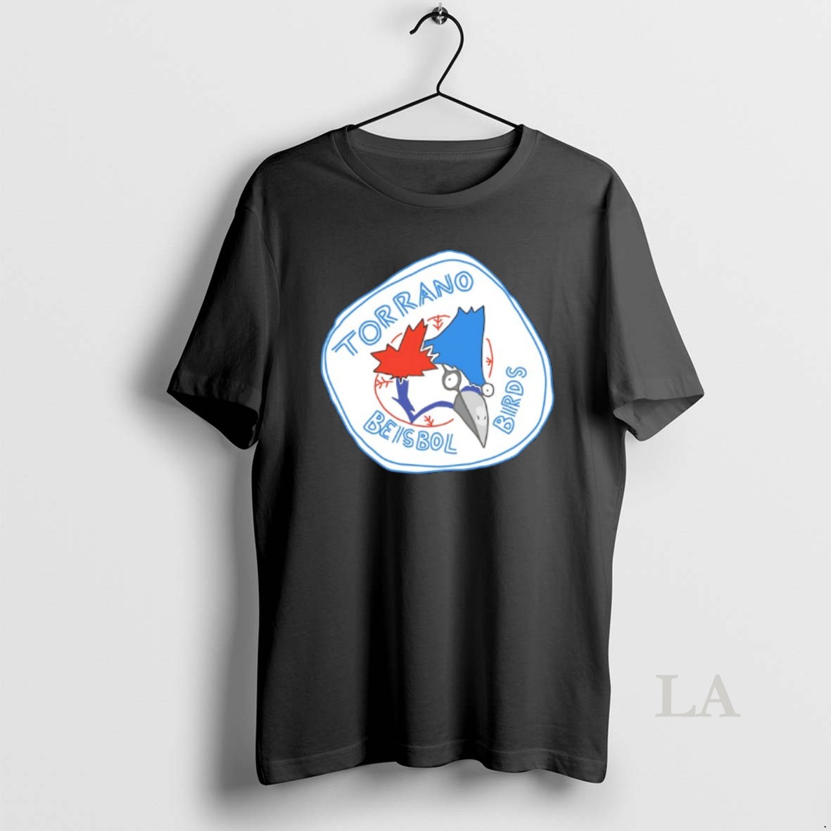 Original Torrano Beisbol Birds Toronto Blue Jays Parody Logo Shirt