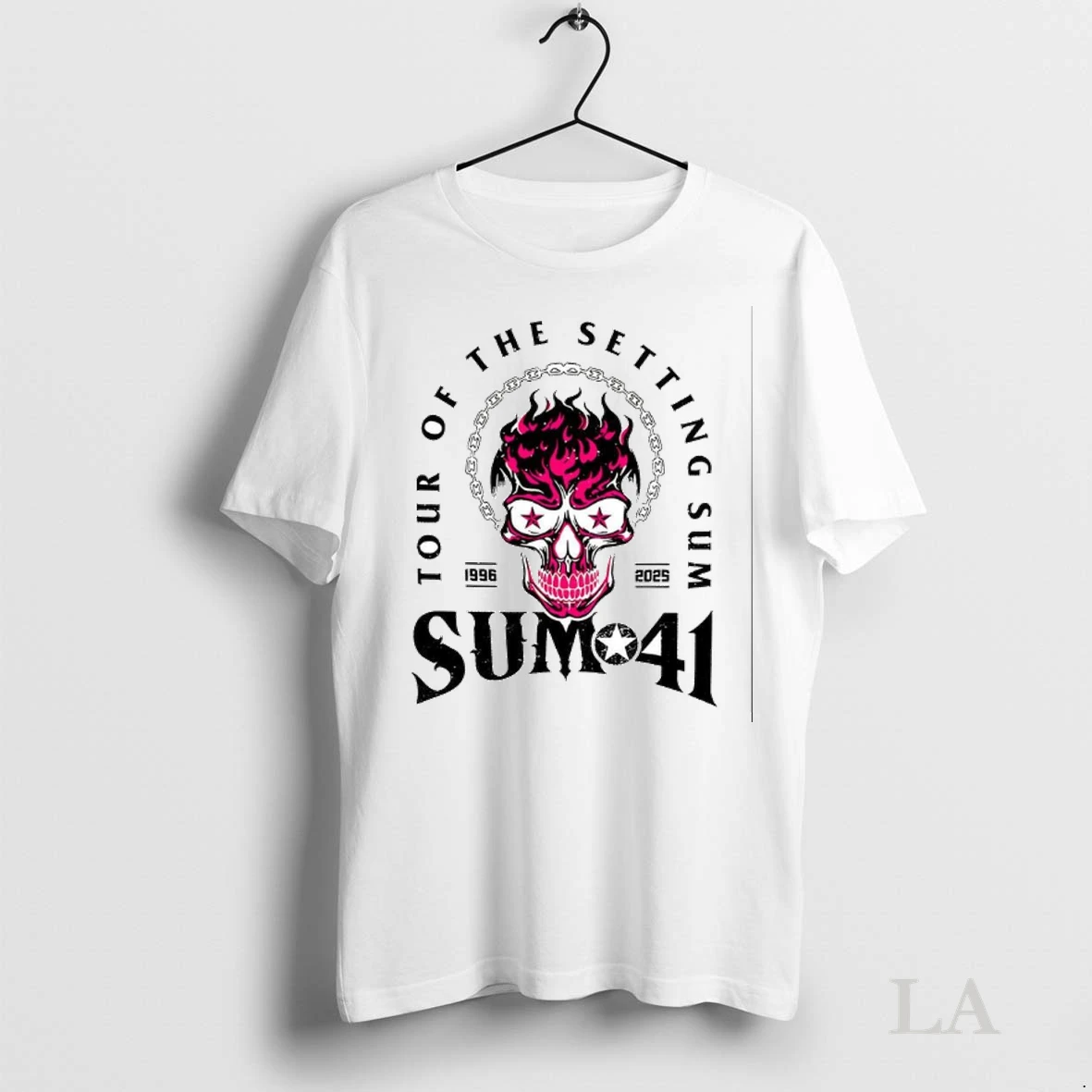 Original Tour Of The Setting Sum 41 Shirt 2